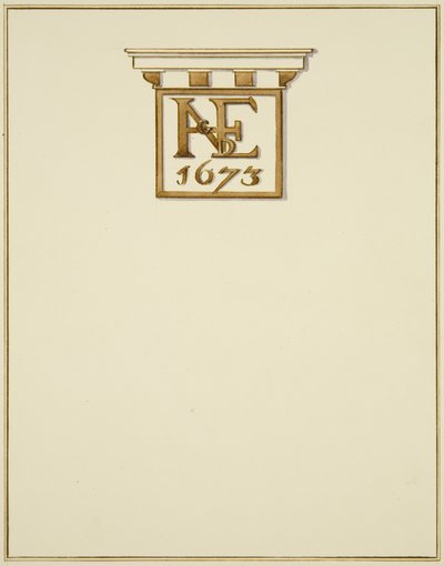 Fries des Kaminsimses im alten Haus von Thomas Leeson the Elder Rowbotham