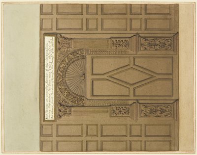 Innere Tür des Großen Raums der Münze, jetzt St. Peters Hospital von Thomas Leeson the Elder Rowbotham