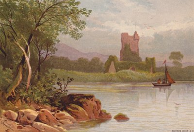 Killarney Seen, Ross Castle von Thomas Leeson the Elder Rowbotham