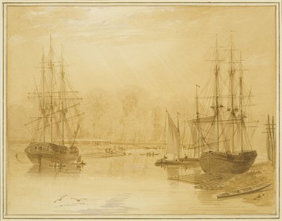 Ropewalk in Wapping, West Indiaman 