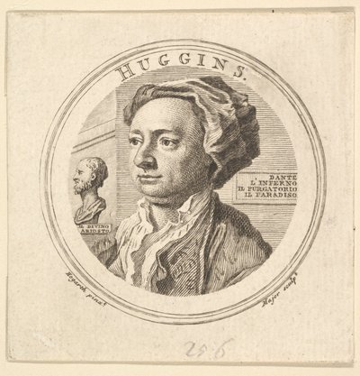 Porträt von William Huggins, Übersetzer von Ariosto von Thomas Major