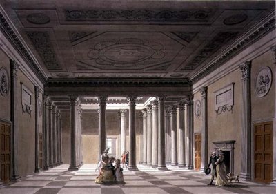 Die Halle in Purbrook von Thomas Malton Jnr.