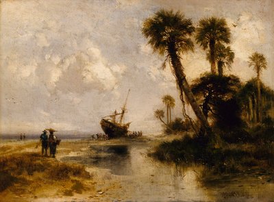 Fort George Island, Florida von Thomas Moran