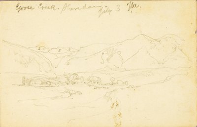 Goose Creek, Sheridan (Wyoming) von Thomas Moran