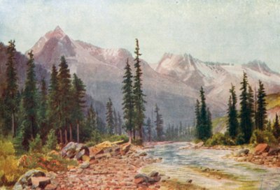 Mount Cheops und die Hermit Range von Thomas Mower Martin