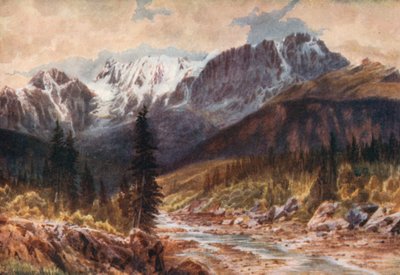 Ottertail Range, Rockies, British Columbia von Thomas Mower Martin