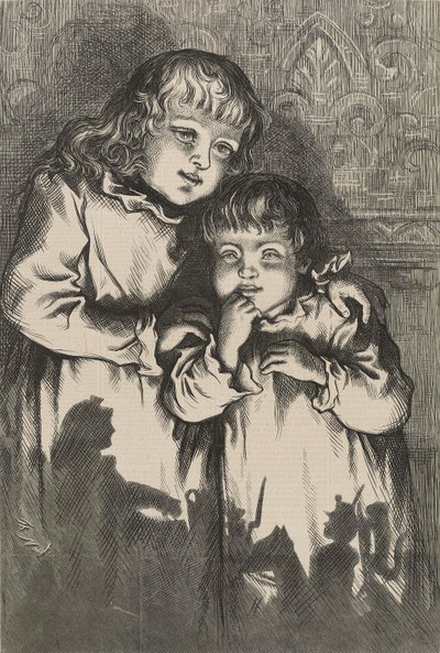 Eine Weihnachtsskizze - Fünf Uhr morgens, 5. Januar von Thomas Nast