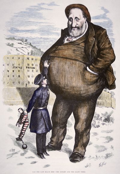 Karikatur mit William Marcy 