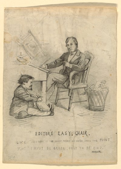 Zeichnung (USA), 1870 von Thomas Nast