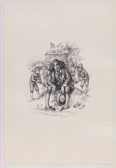 Oscar am Meeresufer, 26. August 1882 von Thomas Nast