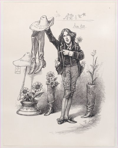 Wilde über uns. Etwas, dem man in Amerika gerecht werden muss, 10. Juni 1882 von Thomas Nast
