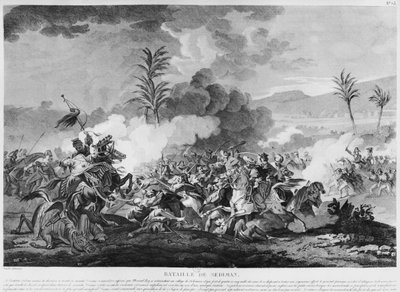 Schlacht von Sediman am 8. Oktober 1798 von Thomas Naudet