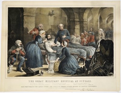 Das große Militärkrankenhaus in Scutari, gedruckt von Stannard und Dixon, 24. Februar 1855 von Thomas Packer