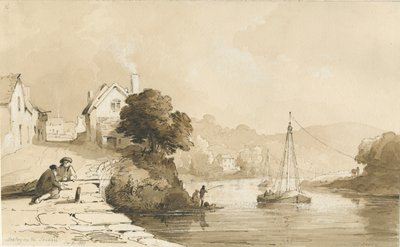 Arley - Fluss Severn von Thomas Peploe Wood