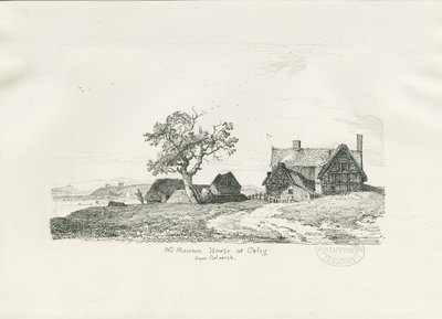Colwich - Altes Herrenhaus in Coley von Thomas Peploe Wood