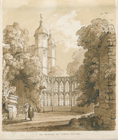 Tixall Hall von Thomas Peploe Wood