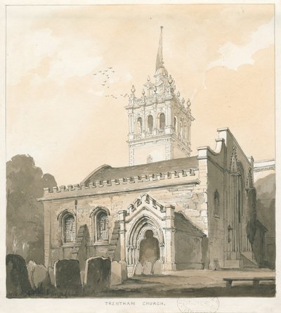 Trentham Kirche von Thomas Peploe Wood