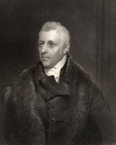 Dudley Ryder, 1. Earl of Harrowby, graviert von Henry Robinson, aus 