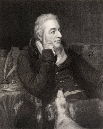George Wyndham, 3. Earl of Egremont, graviert von H.R. Cook (fl.1813-1847), aus 