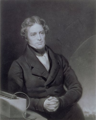 Porträt von Michael Faraday (1791-1867) graviert von Henry Cousins (gest. 1864) ca. 1841 von Thomas Phillips