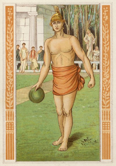 Perseus siegt bei den Spielen in Larissa von Thomas Ralph Spence