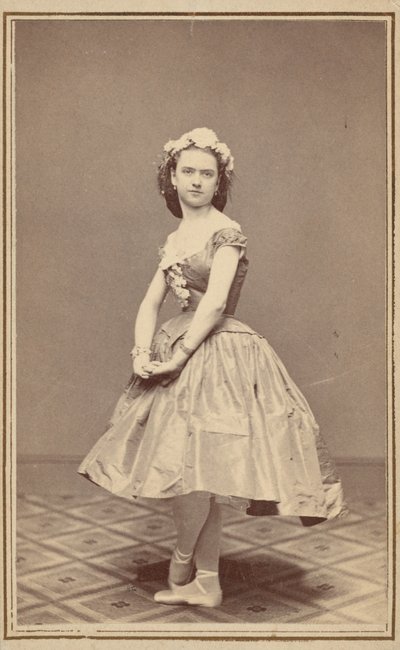 Porträt einer Balletttänzerin von Thomas Rice Burnham