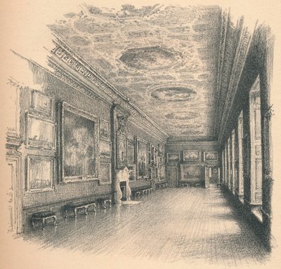 Die Königsgalerie, Kensington Palace von Thomas Robert Way