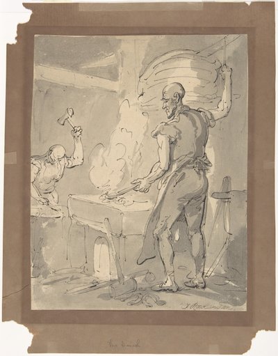 Ein Schmied von Thomas Rowlandson