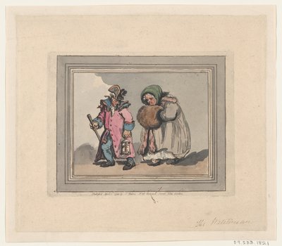 Rückkehr von einem Besuch von Thomas Rowlandson