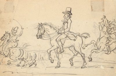Albumzeichnung von Thomas Rowlandson