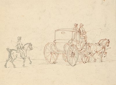 Albumzeichnung von Thomas Rowlandson