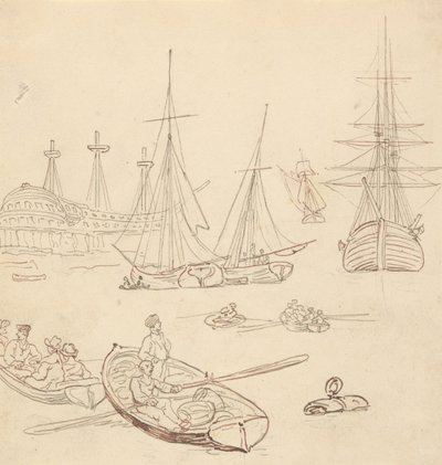 Albumzeichnung von Thomas Rowlandson