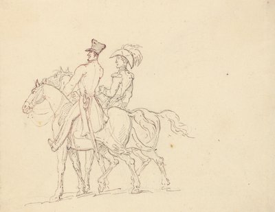 Albumzeichnung von Thomas Rowlandson