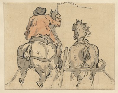 Ein englischer Postillon von Thomas Rowlandson