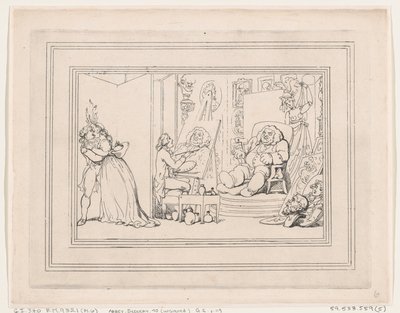 Komfort von Bath, Tafel 6, 6. Januar 1798 von Thomas Rowlandson