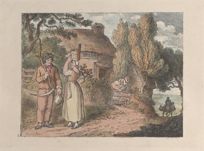 Cornwall, ein Aufseher von Thomas Rowlandson