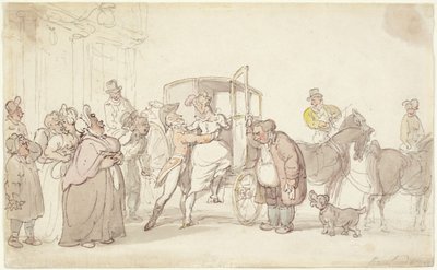 Abschiedsszene von Thomas Rowlandson
