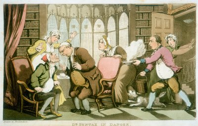 Dr. Syntax in Gefahr, 1820 von Thomas Rowlandson