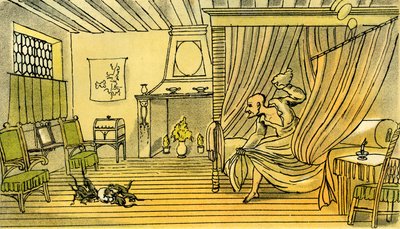 Dr. Syntax verliert seine Perücke von Thomas Rowlandson