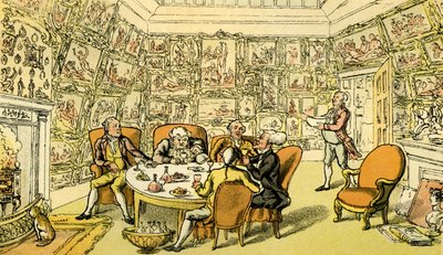 Dr. Syntax mit meinem Lord von Thomas Rowlandson