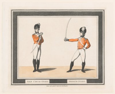 Halbkreiswache, mittlere Wache von Thomas Rowlandson