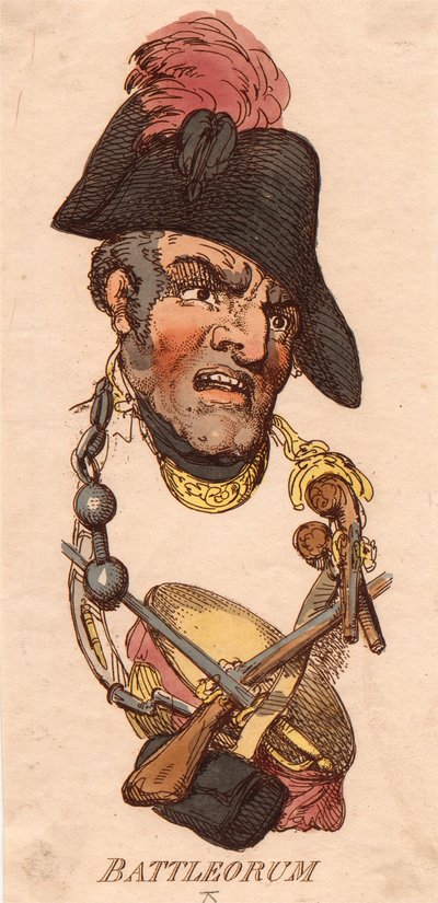 Köpfe: Battleorum von Thomas Rowlandson