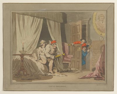 Einbrecher von Thomas Rowlandson