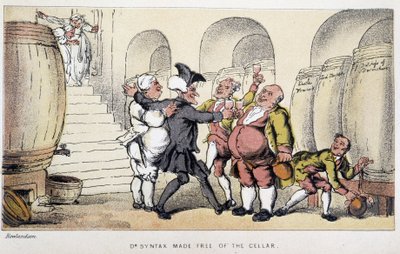 Der Doktor in einem Keller - in „Doctor Syntax