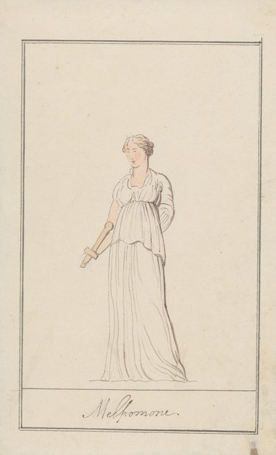 Melpomene von Thomas Rowlandson