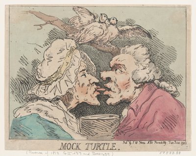 Schein-Schildkröte von Thomas Rowlandson
