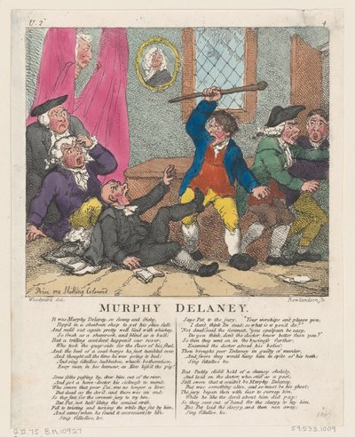 Murphy Delaney von Thomas Rowlandson