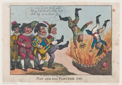 Nap und sein Partner Joe, 29. September 1808 von Thomas Rowlandson