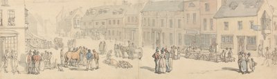 Newport High Street, Isle of Wight von Thomas Rowlandson