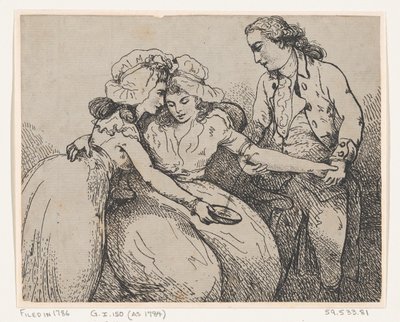Eine Ader öffnen von Thomas Rowlandson